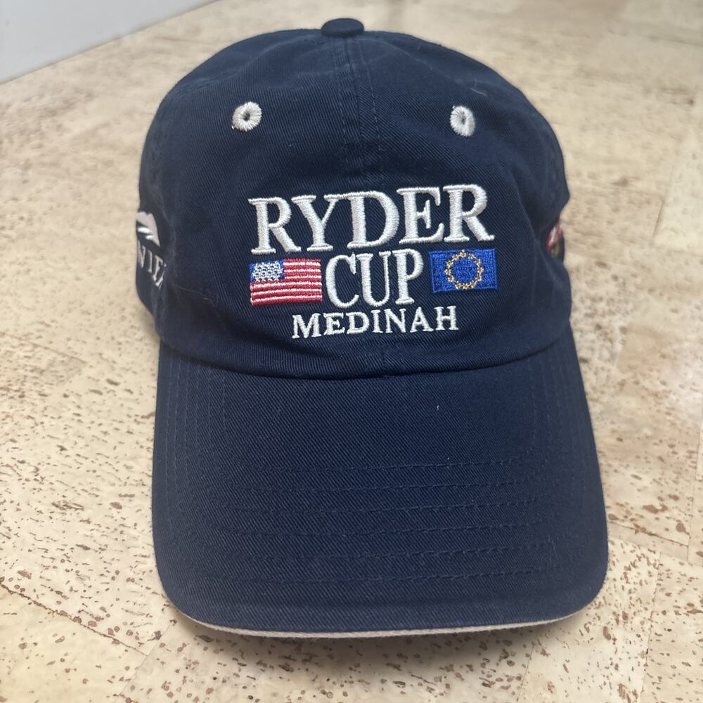 Medinah Country Club Ryder Cup 2012 Navy Golf Baseball Cap 100% Cotton